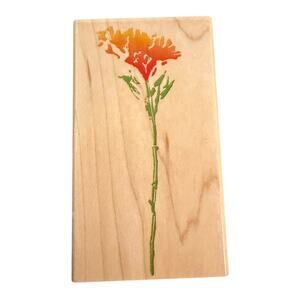 Hero Arts A Real Field Wildflower Flower F2665 Rubber Stamp
